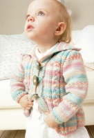 Knitting Pattern - Rico 515 - Baby Dream DK - Cabled Jackets